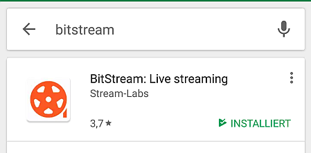 Live Streaming Android